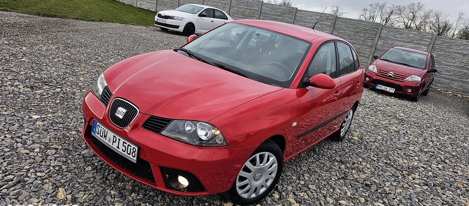 Seat Ibiza cena 14900 przebieg: 187329, rok produkcji 2007 z Byczyna małe 529